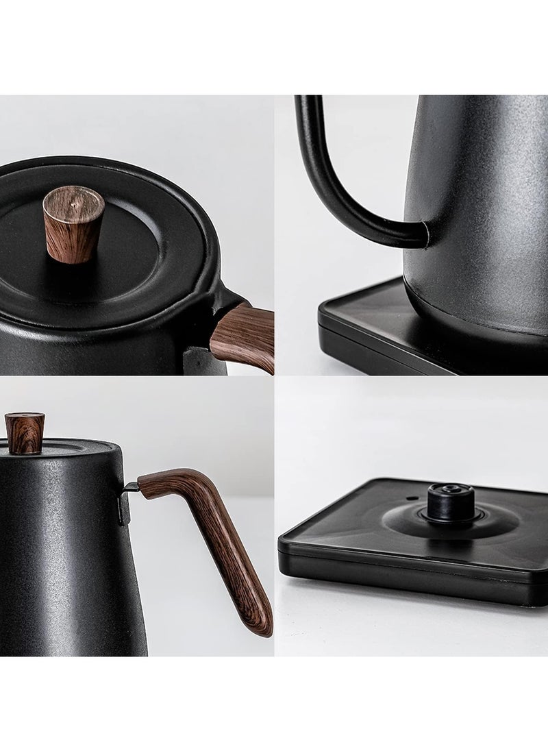 Bukela - Gooseneck Kettle V60 Coffee Kettle 1 L 1000W Power  Stainless Steel Material Suitable for Home and Office - Image 1