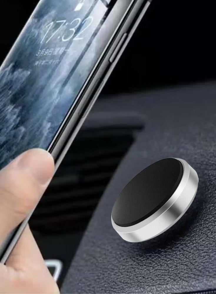 Magnetic Car Phone Holder For Car Dashboard Truck Windshield Table Suitable For Tablets Smartphones Flat Universal Magnetic Kit - Image 1