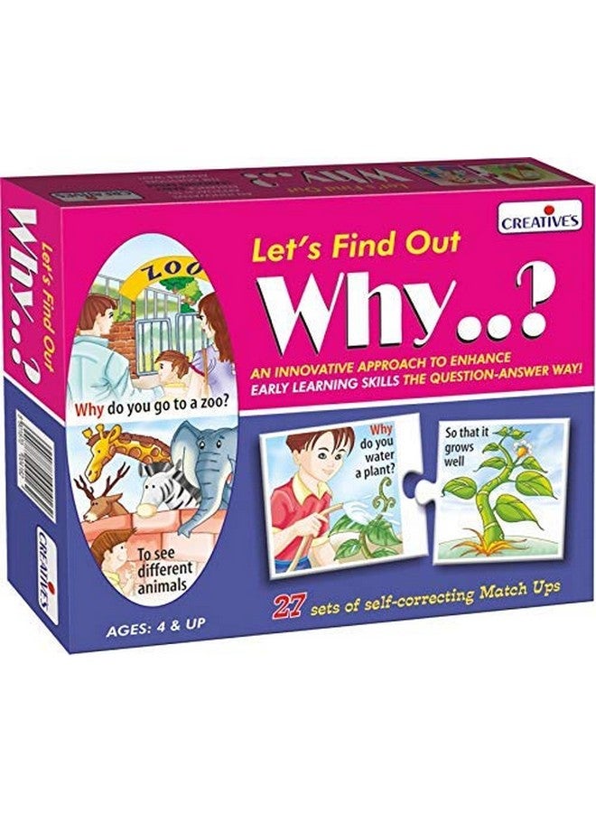 كرييتفز سلسلة أسئلة "Wh" من Creative | مجموعة من 6 أسئلة | لنكتشف ماذا، متى، من، أين، لماذا وكيف | تُنمّي اللغة | التمييز البصري | مهارات التفكير المنطقي | التعلّم والتعليم | من سن 4 سنوات فما فوق - Image 3