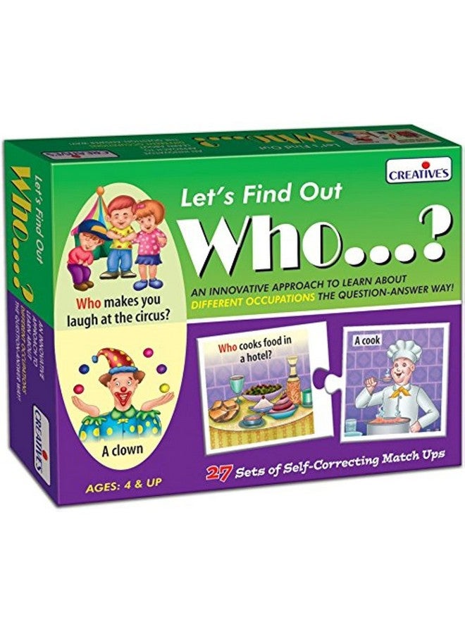 كرييتفز سلسلة أسئلة "Wh" من Creative | مجموعة من 6 أسئلة | لنكتشف ماذا، متى، من، أين، لماذا وكيف | تُنمّي اللغة | التمييز البصري | مهارات التفكير المنطقي | التعلّم والتعليم | من سن 4 سنوات فما فوق - Image 2