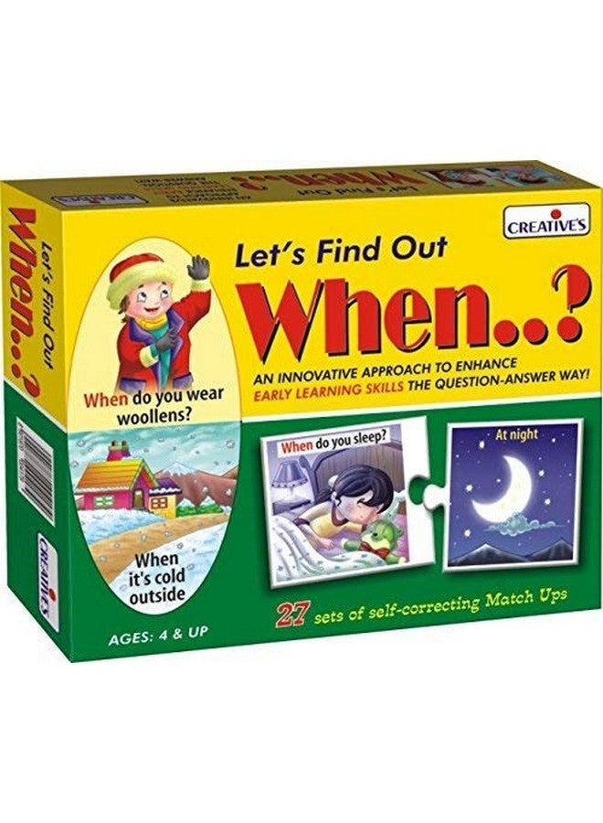 كرييتفز سلسلة أسئلة "Wh" من Creative | مجموعة من 6 أسئلة | لنكتشف ماذا، متى، من، أين، لماذا وكيف | تُنمّي اللغة | التمييز البصري | مهارات التفكير المنطقي | التعلّم والتعليم | من سن 4 سنوات فما فوق - Image 5