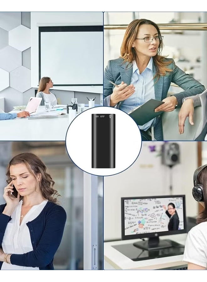 USB Digital Voice Recorder And MP3 Player 1380276 Black - Image 3