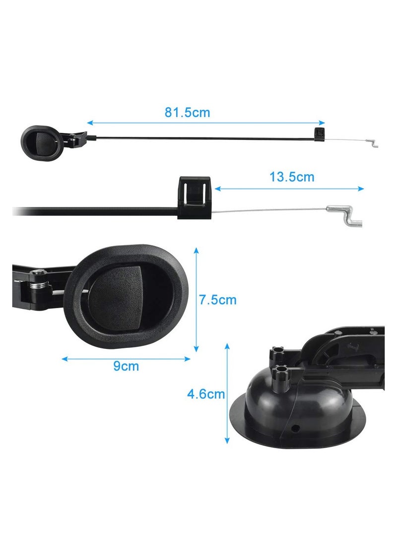 2 Piece Recliner Replacement Parts For Sofa Chair Lever Handle Recliner Replacementt Universal Lever Handle With Release Cable Lever Handle Recliner Replacement For Ashley Most Recliner Sofa Brand