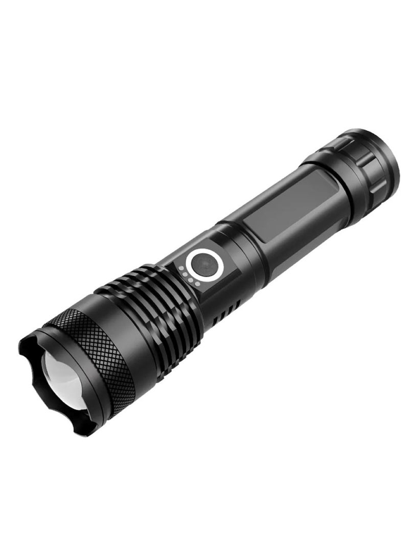 Generic Zoomable Waterproof LED Tactical Flashlight High-Powered Outdoor Torch Battery Not Included  - Image 1