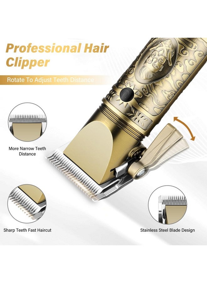 Sky Cordless Men'S Hair Trimmer Men'S Ear And Nose Hair Trimmer Tblade Professional Beard Trimmer Men'S Shaver Zero Gap Haircutting Set With Led Display For Gifts