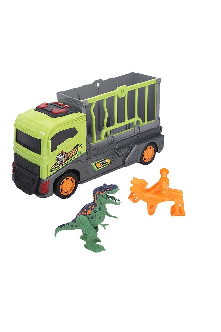 CHAP MEI Dino Transporter Dinosaur Transport Truck Playset - Image 1