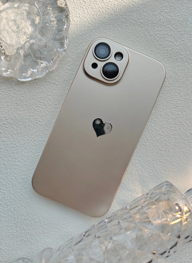 ShebSheb iPhone 15 Case, Cute Love Phone Cases Cover with Camera Lens Protector - Image 5