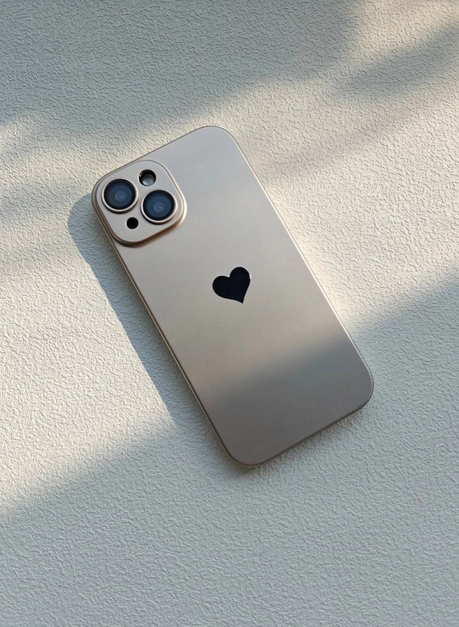 ShebSheb iPhone 15 Case, Cute Love Phone Cases Cover with Camera Lens Protector - Image 2