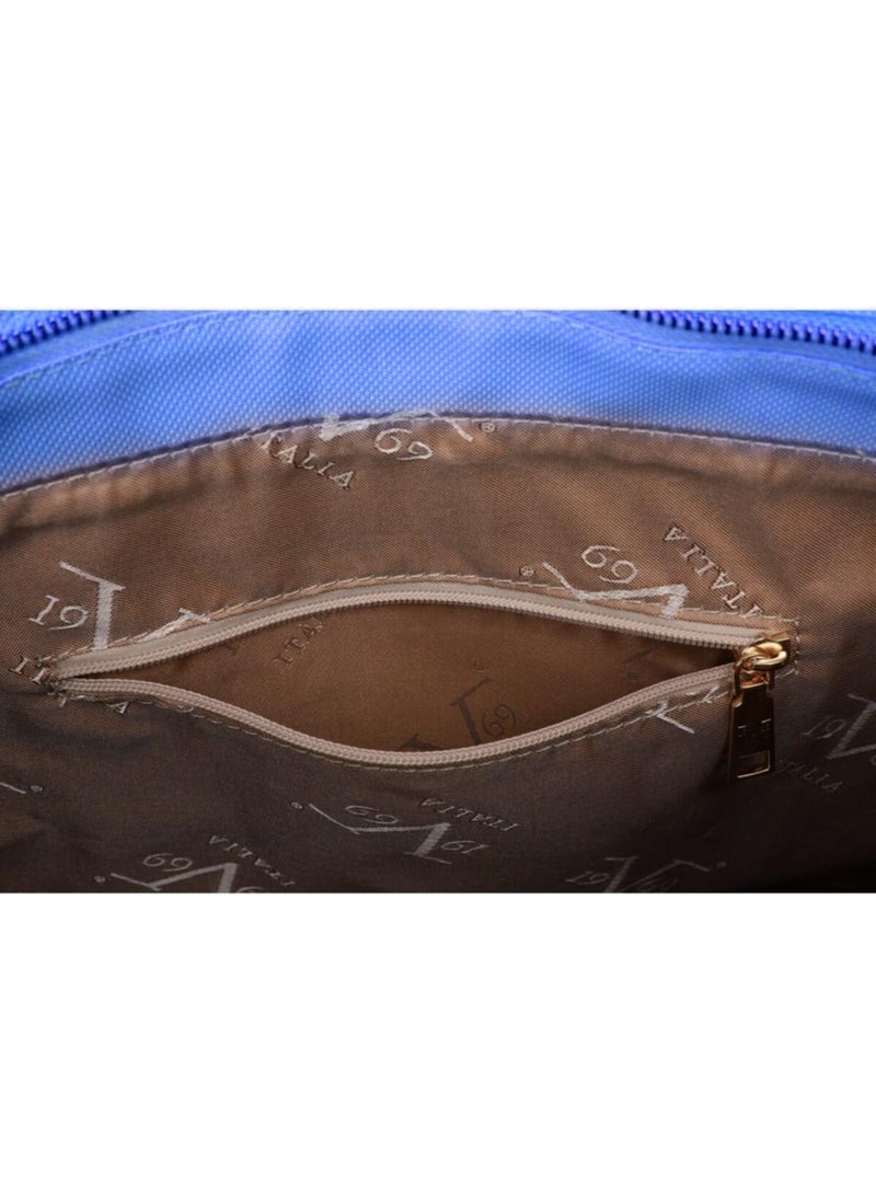 19V69 ITALIA - Women's Shoulder Bag Blue 1986 - Image 1
