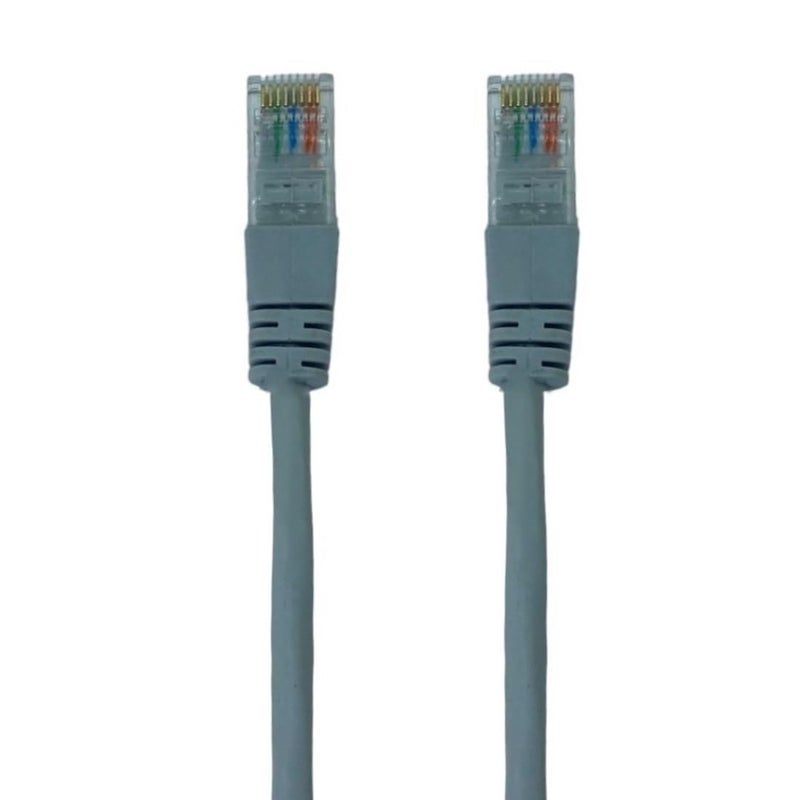 Upix Premium Ethernet Patch Cord CAT6E, RJ45 LAN Cable - 2.5 Meters (8.2 Feet) - White - Image 3