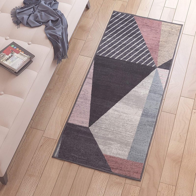 Status Contract STATUS 3D Printed Perfect Home Rugs Carpet for Living Area | Rug and Carpet for Bedroom |Rug and Carpet for Dining Table Rug Floor Carpet with Anti Slip Backing (22 x 55, Design - 314) - Image 1