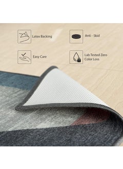 Status Contract STATUS 3D Printed Perfect Home Rugs Carpet for Living Area | Rug and Carpet for Bedroom |Rug and Carpet for Dining Table Rug Floor Carpet with Anti Slip Backing (22 x 55, Design - 314)  - Image 3