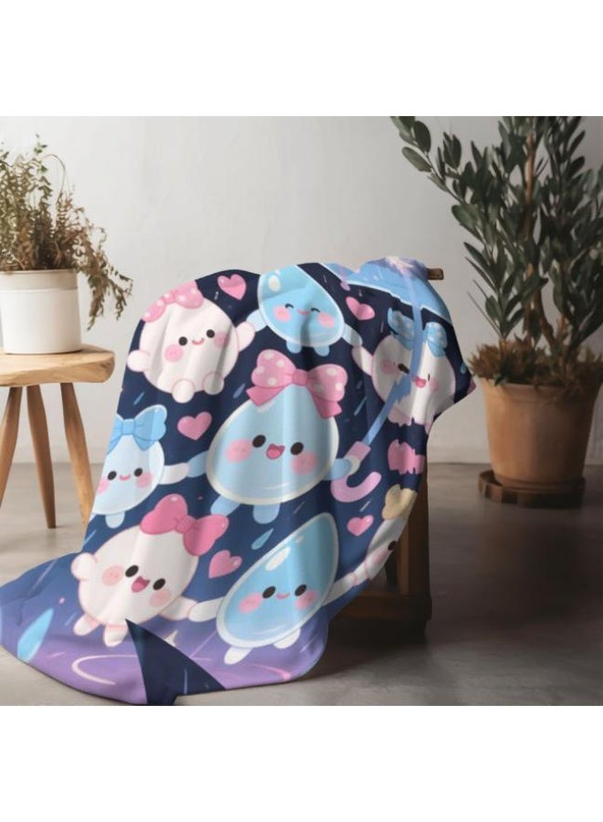 general Wisdom Fairy (latest) flannel thin blanket (warm and comfortable, suitable for sleep, game use, dust and sandproof) 150cm*200cm - 116 - Image 3