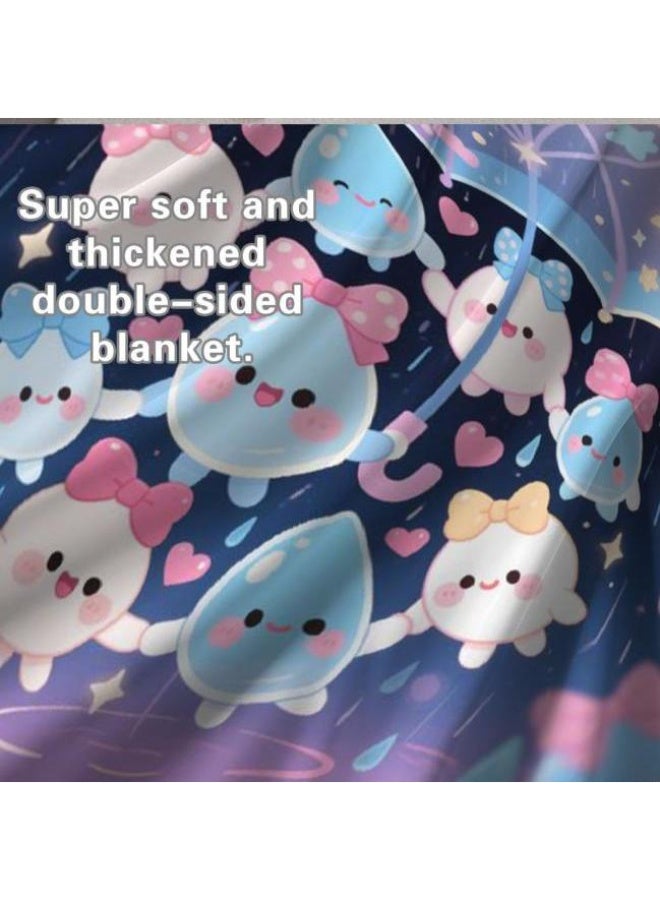 general Wisdom Fairy (latest) flannel thin blanket (warm and comfortable, suitable for sleep, game use, dust and sandproof) 150cm*200cm - 116 - Image 5