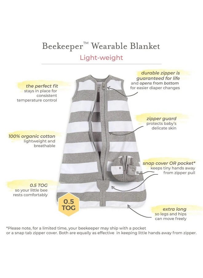 Burt's Bees Baby - Unisex Baby Gift Set Beekeeper Wearable Blanket 3Pack Muslin Swaddle Blankets & Plush Organic Cotton Essentials Bundle - Image 1