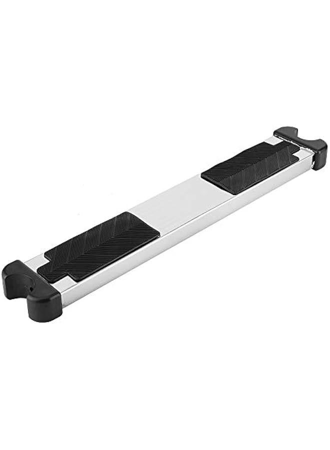 Ladder Pedal, 304 Stainless Steel Thickened Good Bearing Cpacity Swimming Pool Replacement Ladder Rung Steps Swim Stairs Steps Pedal with Non?Slip Rubber Pad for Hot Spring  - Image 1
