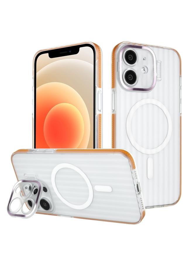 The Bros Phone Case For iPhone 12 Color Edge Lens Holder MagSafe Magnetic Phone Phone Case - Image 1