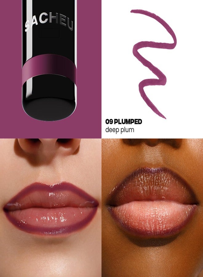 ساتيو محدد شفاه ساشيو STAY-N Peel Off Lip Stain — لون شفاه مقاوم للماء يدوم طويلاً مع حمض الهيالورونيك وفيتامين E — لمسة نهائية غير لامعة مقاومة للانتقال، نباتي وخالٍ من القسوة (ممتلئ) - Image 2