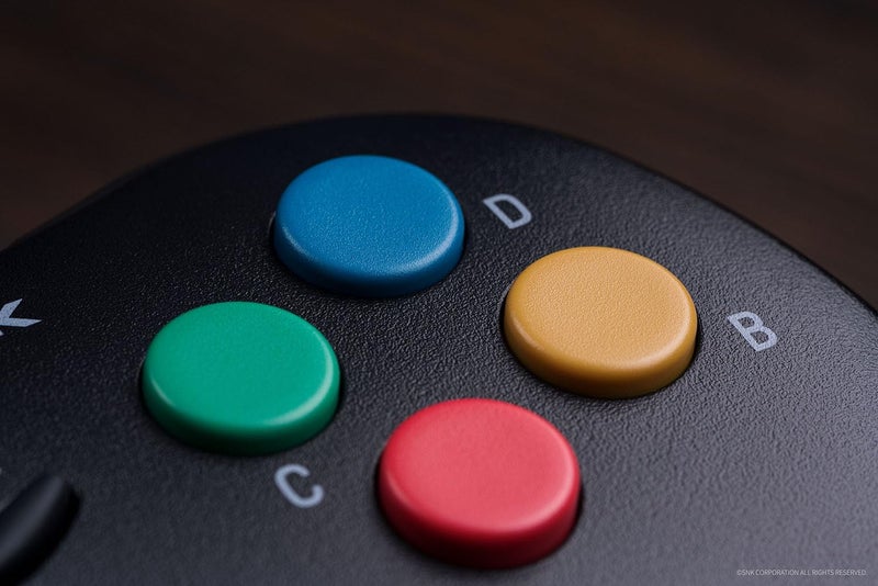 8Bitdo NEOGEO Wireless Controller for Windows, Android, and NEOGEO mini with Classic Click-Style Joystick - Officially licensed by SNK (Terry Bogard Edition) - Image 4