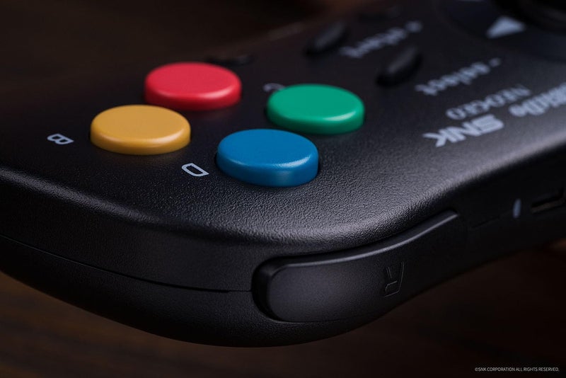 8Bitdo NEOGEO Wireless Controller for Windows, Android, and NEOGEO mini with Classic Click-Style Joystick - Officially licensed by SNK (Terry Bogard Edition) - Image 5