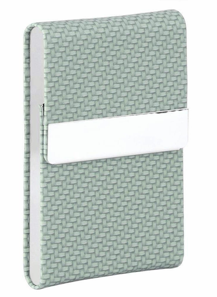 Excefore Business Card Holder, for Women & Men, Professional PU Leather - Image 1