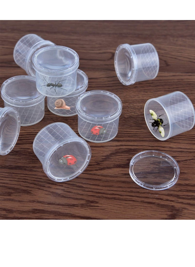 KASTWAVE - 20 Pieces Critter Insect Cages Bug Viewer Magnifying Insect Box Bug Magnifier Container Bug Catcher Cage, Science Nature Exploration Tools - Image 1