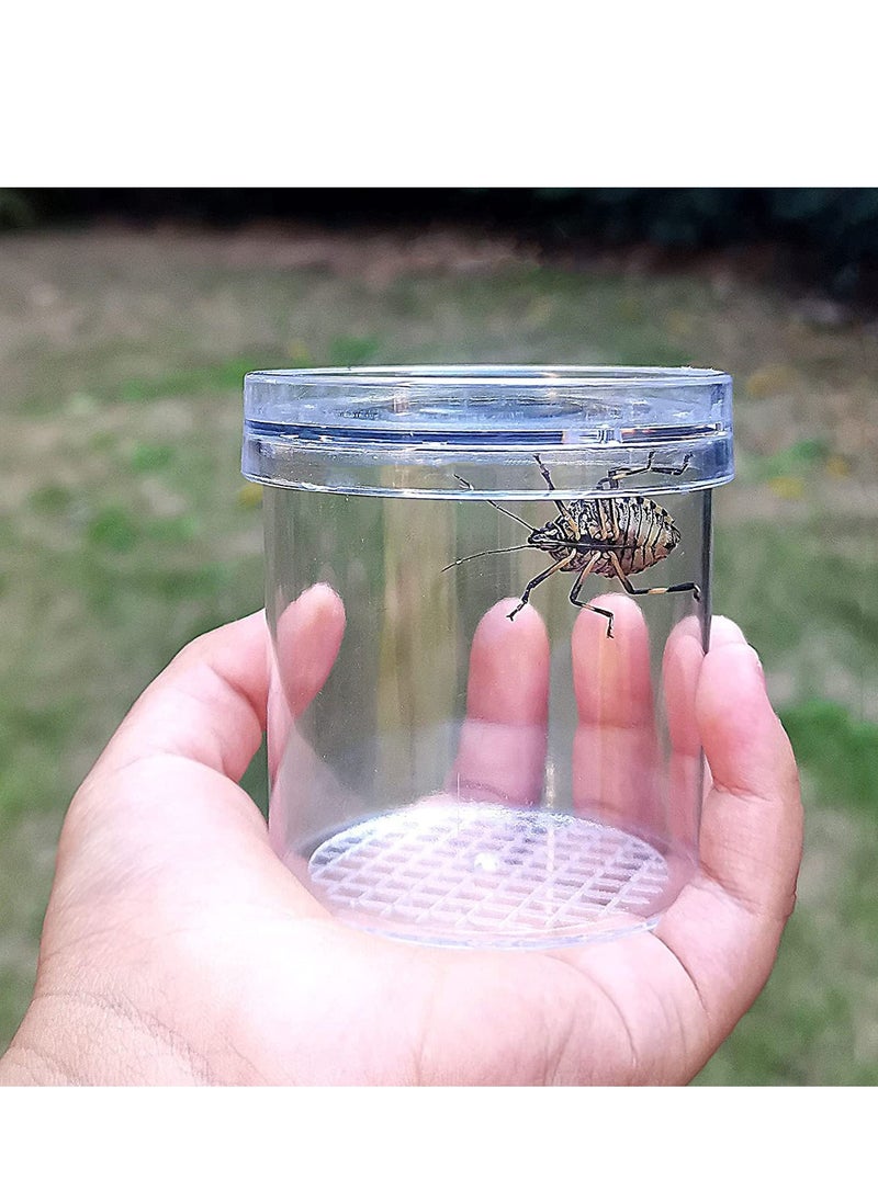 KASTWAVE - 20 Pieces Critter Insect Cages Bug Viewer Magnifying Insect Box Bug Magnifier Container Bug Catcher Cage, Science Nature Exploration Tools - Image 1