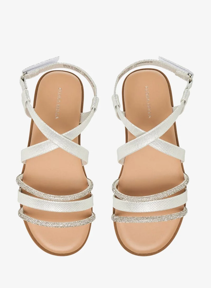 Flora Bella By Shoexpress Flora Bella Girls Embellished Sandals