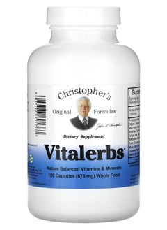 Christopher's Original Formulas Vitalerbs 675 mg 180 Capsules 