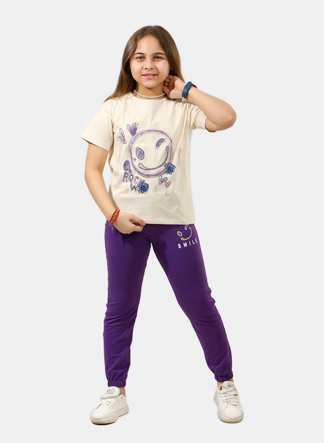 ريمينت بيجاما للبنات سمايل بيج - Image 2