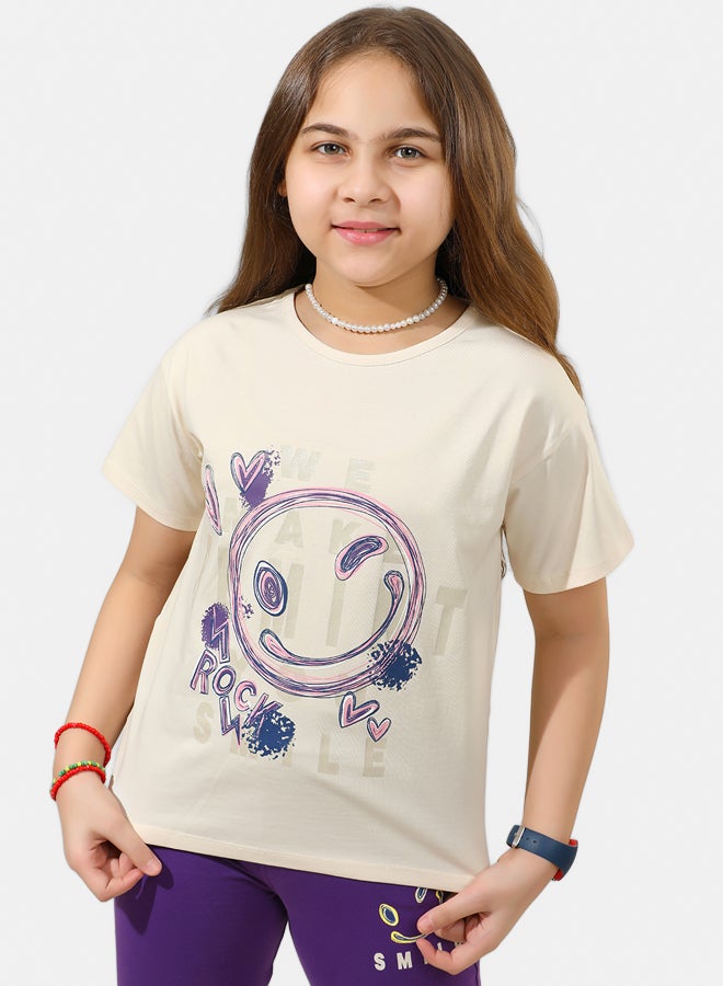 ريمينت بيجاما للبنات سمايل بيج - Image 1