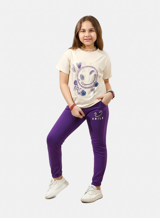 ريمينت بيجاما للبنات سمايل بيج - Image 3