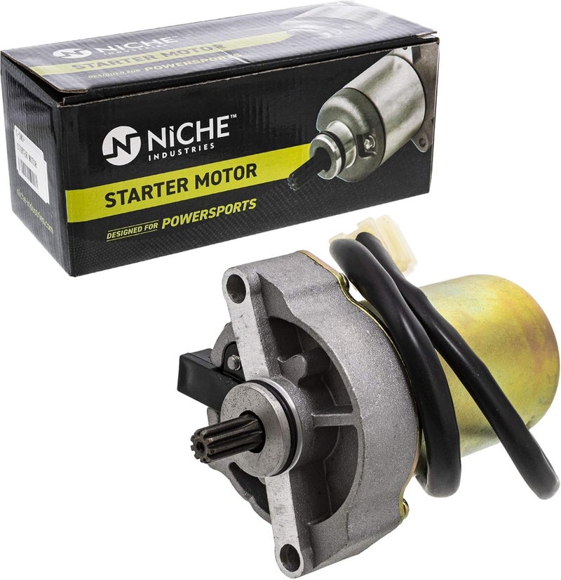 NICHE High Torque Starter Motor Assembly for 2007-2019 Polaris Outlaw Sportsman 90 110 - Image 1