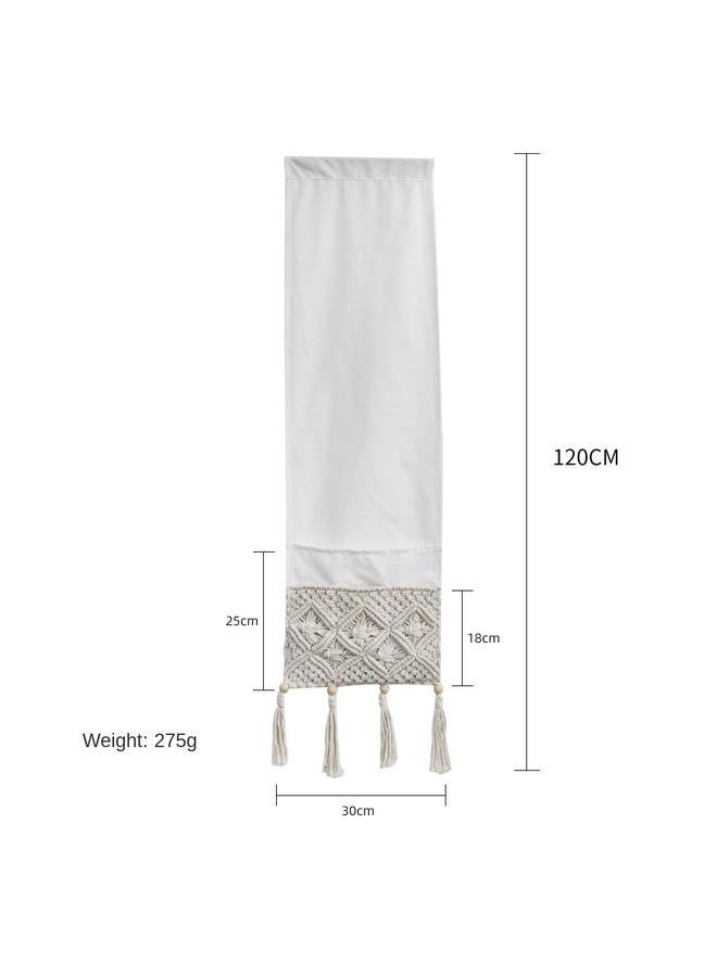 Bluejw New Sofa Armrest Storage Bag Hand Woven Magazine Bag Hanging Remote Control Magazine Storage  - Image 1