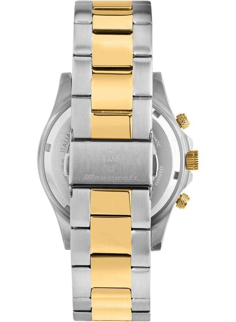 مازيراتي ساعة مازيراتي كومبيتيسيون كرونوغراف رجالية كوارتز - R8873600006، من الفولاذ المقاوم للصدأ، 43 ملم، سوار - Image 3