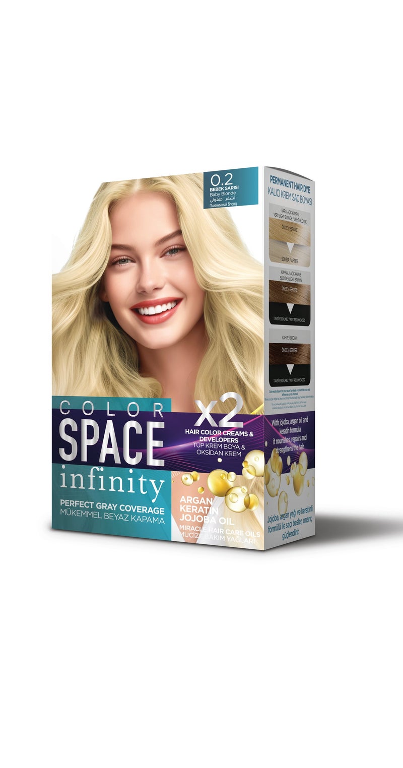 Color Space Infinity Hair Dye Kit 0.2
