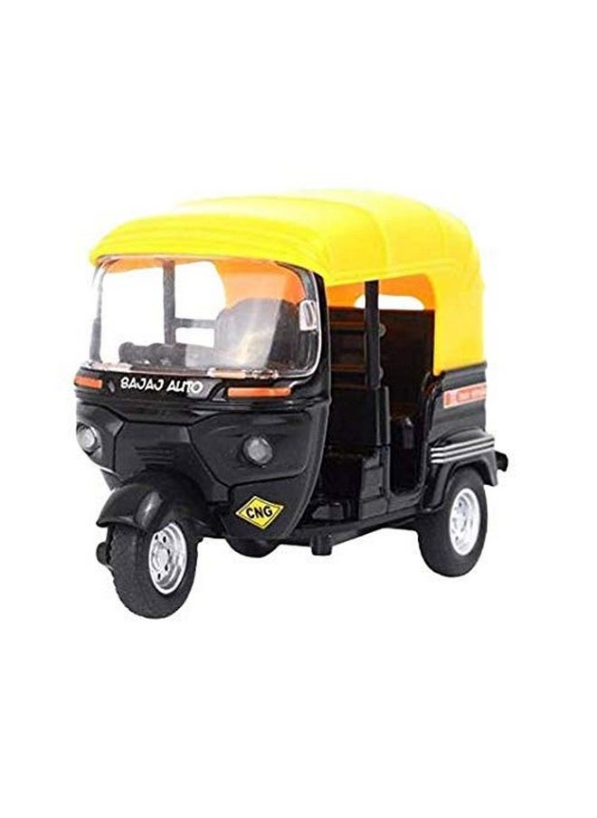 Kiti Kits - KITI KITS Toddlers Baby Boys Girls Model Toys Steering Wheel Car Toy, Mini Toy Pull Back (Random Color) (AUTO Rickshaw & Scooter) - Image 1