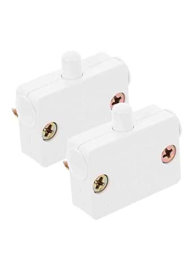 2Pcs Automatic Cabinet Door Light Switch Normally Closed Touch Control For Wardrobes - Image 1