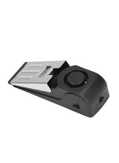 Scoovi Scoovi Safety Wedge Door Stop Alarm Stopper Security Alert 120db for Home Mini Wireless Vibration Triggered Wedge Shaped Door Stopper for Travel Apartment Home Pack of 2Black  - Image 5