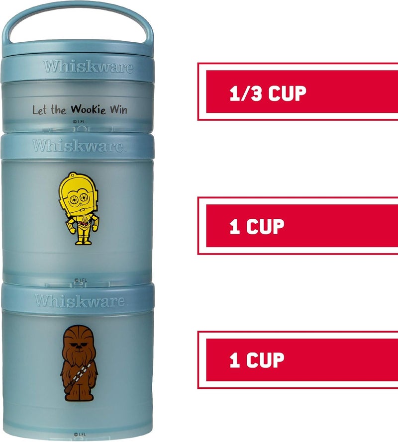 Whiskware Star Wars Stackable Snack Pack Darth Vader  Storm Trooper - Image 2