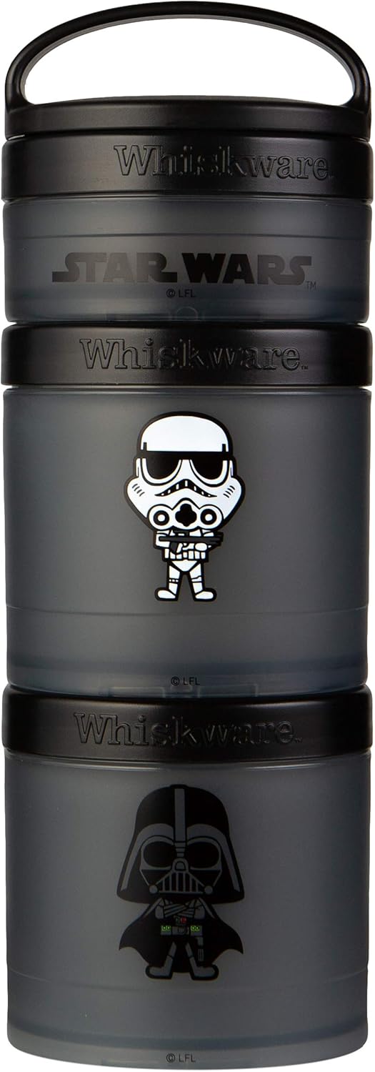 Whiskware Star Wars Stackable Snack Pack Darth Vader  Storm Trooper - Image 1