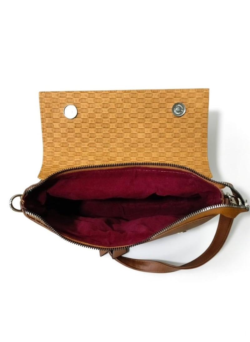 Elegant Woven Shoulder Bag for Women – Classic Style with Modern Comfort-Havan - Image 3