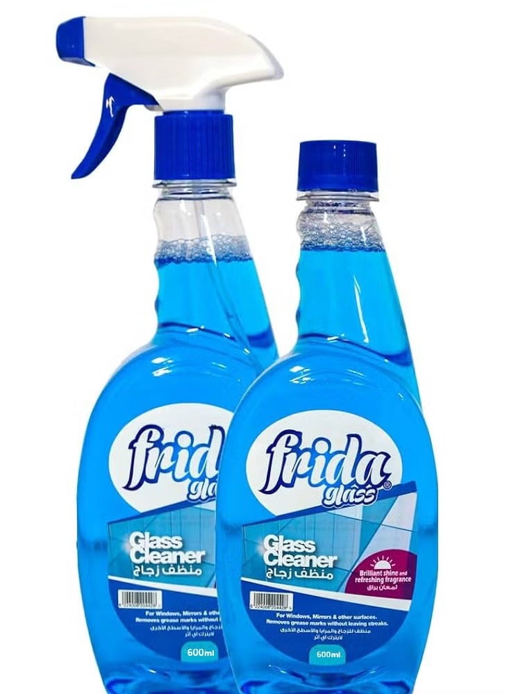 Frida Glass Cleaner 2 Of Pack - 1200 Ml