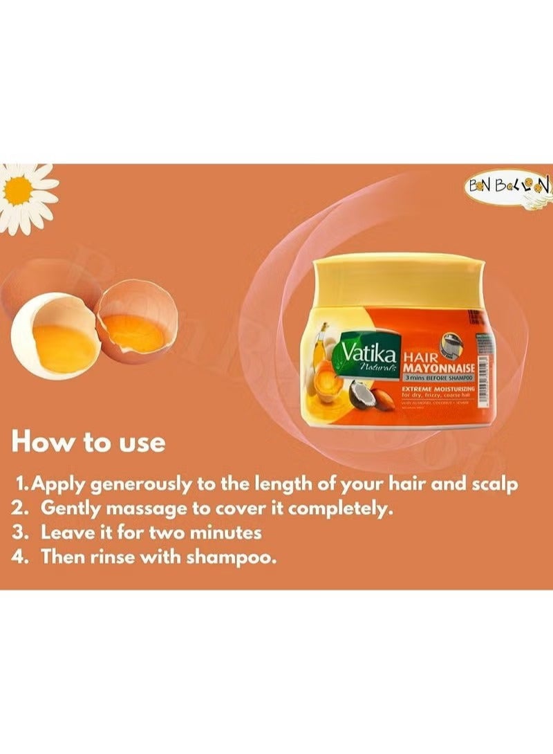 فاتيكا مايونيز للشعر باللوز و جوز الهند و السمسم  500 مل - Image 2