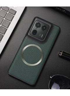 General Magnetic PU Leather Cover Compatible with Motorola Edge 50 Ultra 5G Camera Proteciton Back Case For Moto Edge 50 Ultra 
