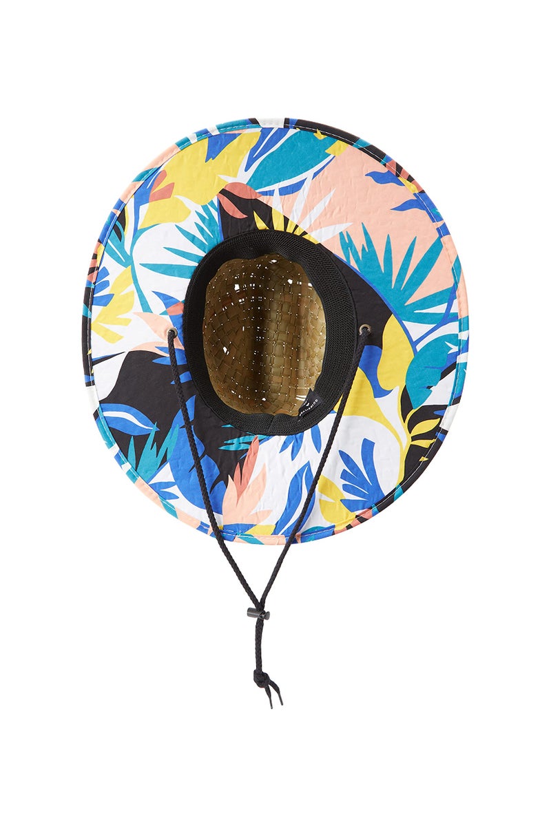 Quiksilver mens Outsider Lifeguard Wide Brim Beach Straw Sun Hat, Antique White, Large-X-Large US - Image 2