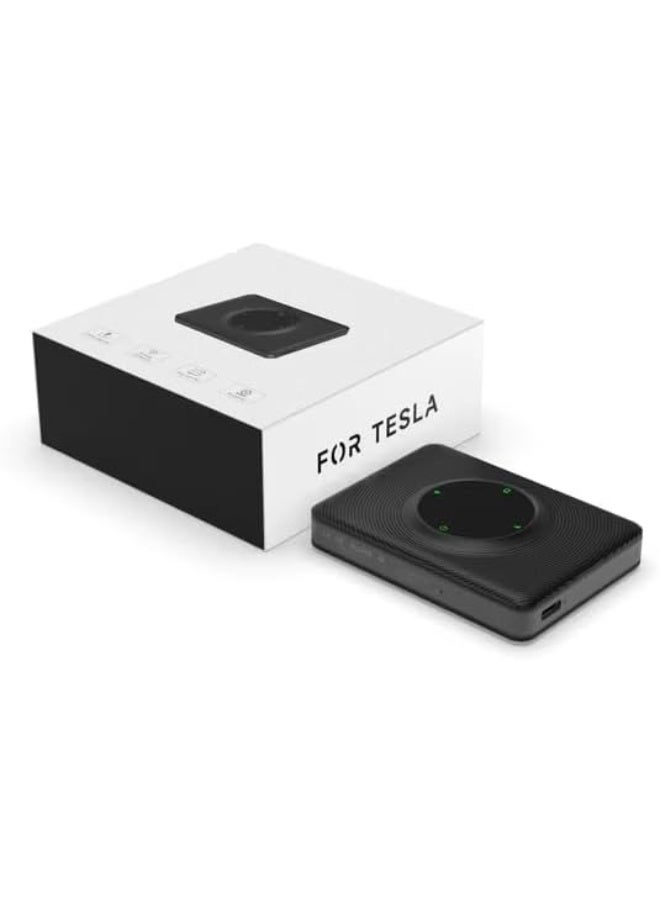 UKMASTER Wireless CarPlay Adapter Box for Tesla Model S/3/X/Y, 2021-2024 Models, USB Connection - Image 1