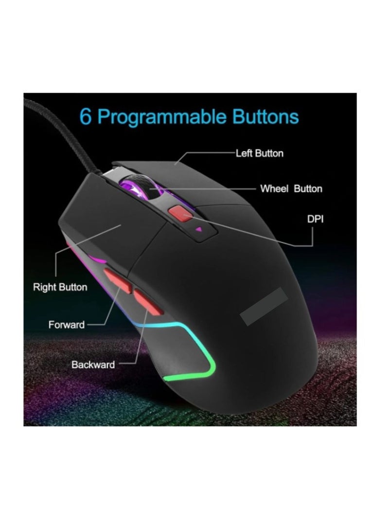 Terabyte فأرة ألعاب USB سلكية - Image 3