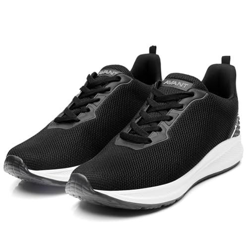 AVANT Men's Lite Running Shoes|EVA Outsole|Natural Rubber EVA Insole|Air Mesh - Black, UK6 - Image 5