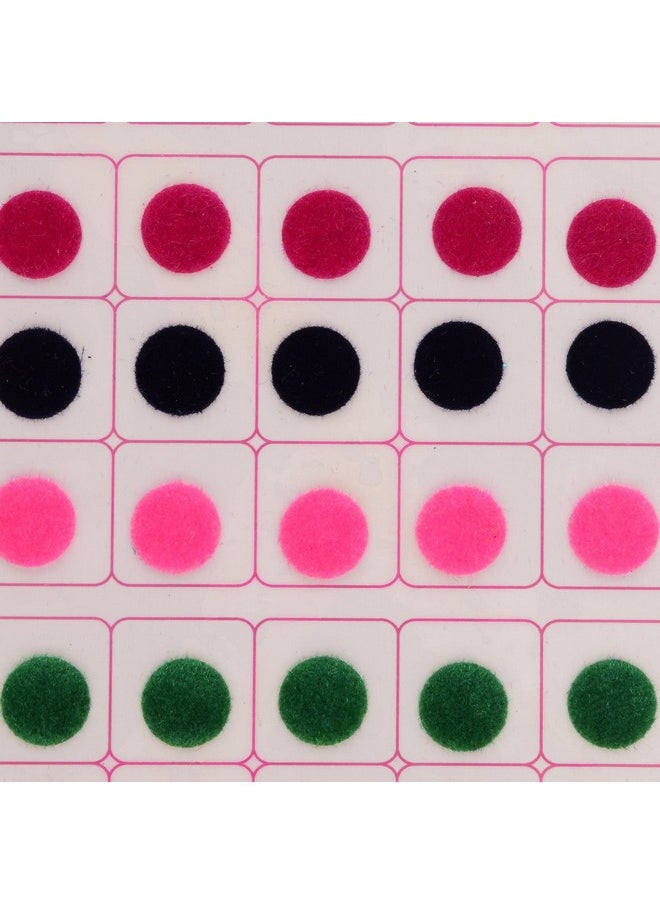 VAMA Fashions Simple Plain Round Multicolour Forehead Sticker Kumkum Spiral Bindi Booklet For Women & Girls (Medium Bindi Small Book - 504 Bindis)  - Image 5